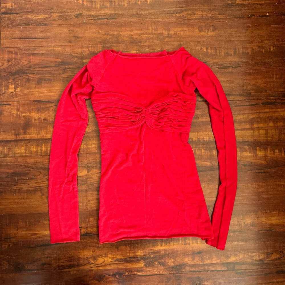 Orseund Iris La Sirena top brand new in red